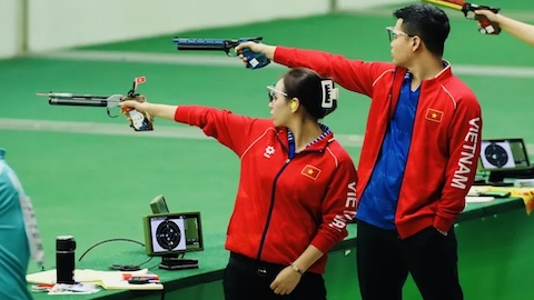 Lịch thi đấu ngày 25/9 của đoàn Việt Nam tại ASIAD 2026: Chờ huy chương bắn súng và bơi